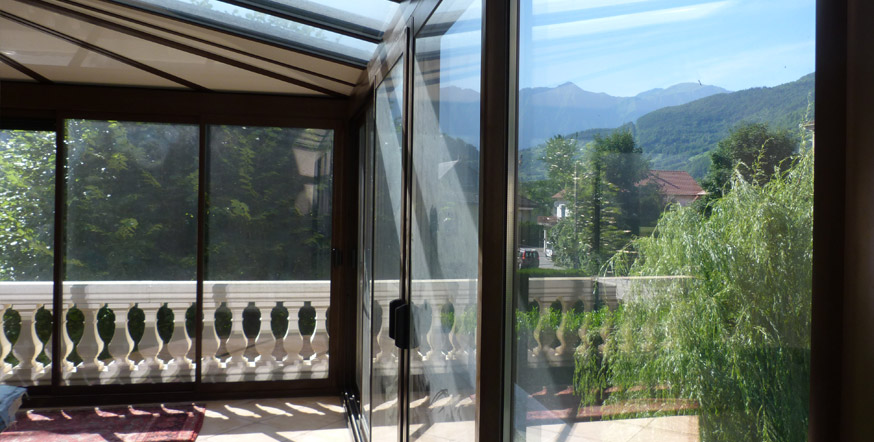 Maison d'hôtes Savoie - veranda